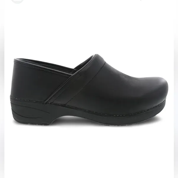 Dansko Black Slip-On Clogs - Image 3