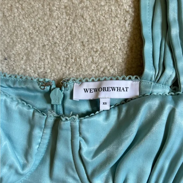 We wore what blue maxi dress size xs - Image 2