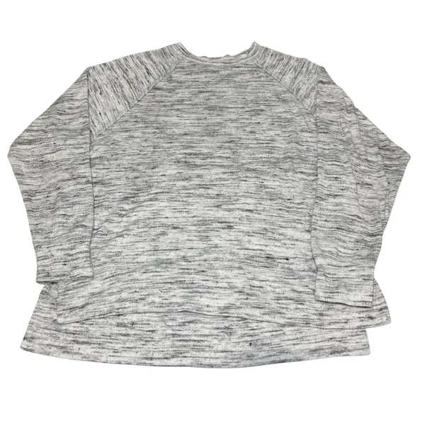 Aerie Marled Heather‎ Blue Gray Oversized Tunic Top Small Viscose Blend Soft - Image 4