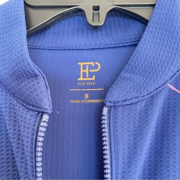EP NEW YORK LONG SLEEVE MANDARIN COLLAR ZIP POLO SIZE S. Golf - Image 6