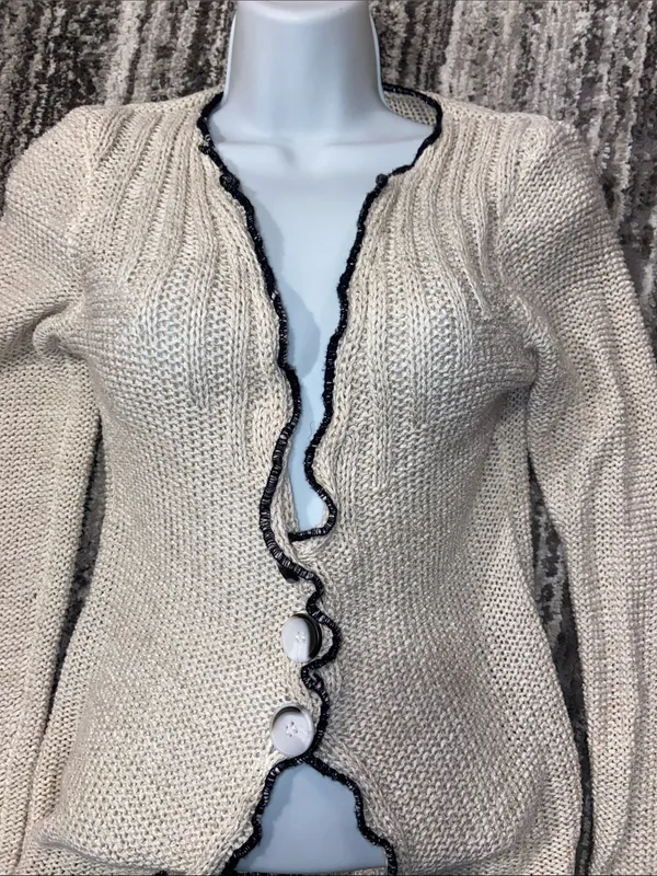 NWOT Kimchi Blue Joel Longline Cardigan size small - Image 2