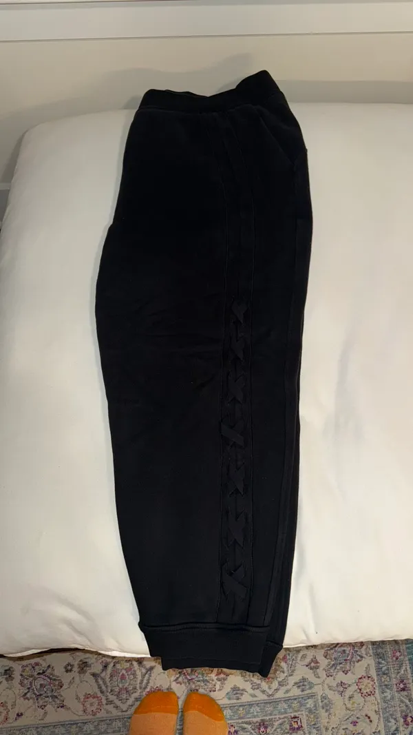 Lululemon Braided Detail High-Rise Joggers Black - Image 6