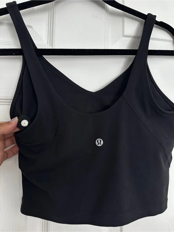 Lululemon Align Tank *A/B Cup – Black – 6 - Image 9