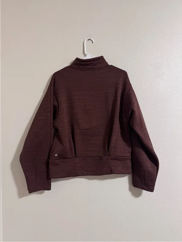 Athleta Women's Pullover Sweatshirt - Dusty brown - Image 3