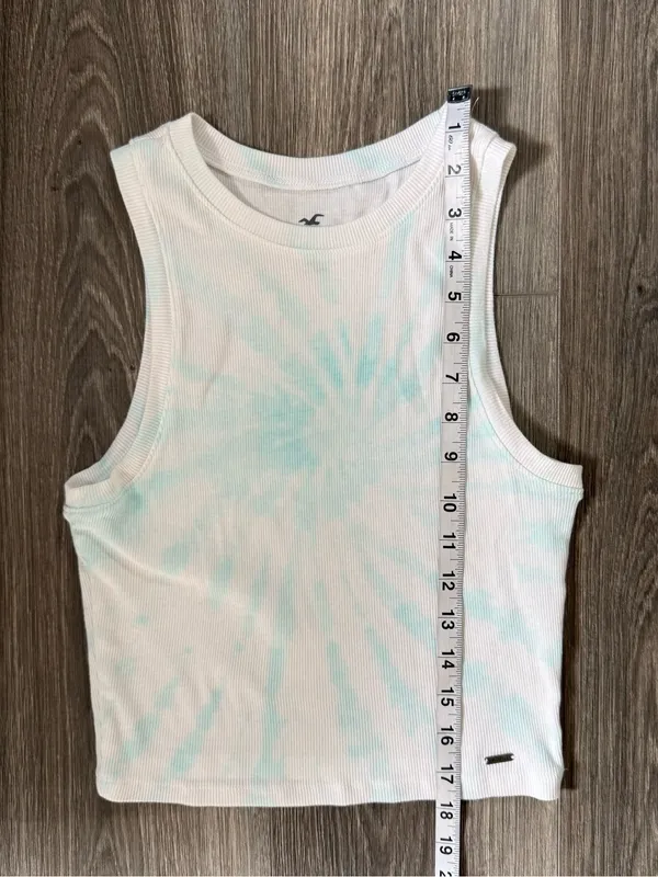 Hollister Tie Dye Cropped Tank Top Size Medium - Image 4