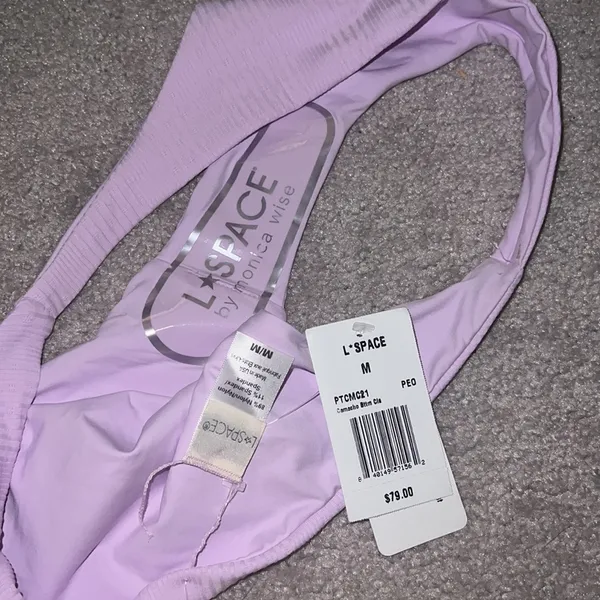 L Space Lavender Bikini Bottoms - Image 3