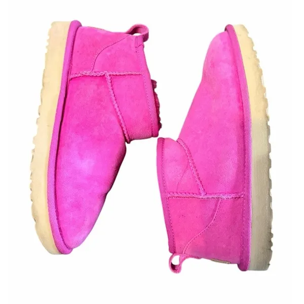 UGG Classic Ultra Mini Boot Pink Women's Size 7 - Image 7