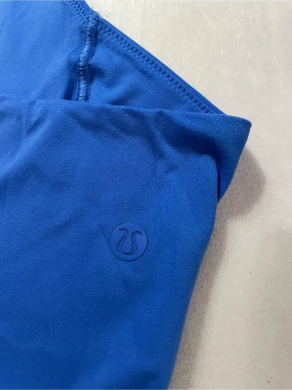 Lululemon NWT Mock Neck Sleeveless Bodysuit Nulu Ultra Soft Blue Size L - Image 9