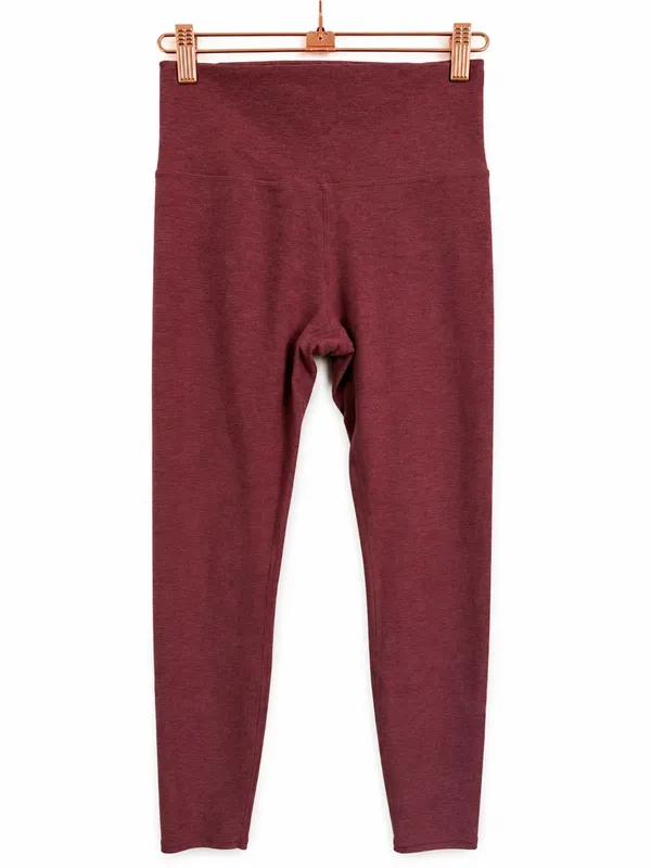 Vuori Daily Legging Heathered Mauve High Rise Yoga Pants Small - Image 2