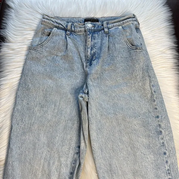 Banana Republic Factory Acid Wash High Rise Balloon Jeans - Image 3