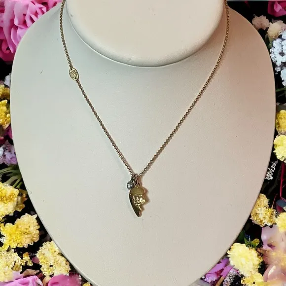 Juicy Couture Friends Forever half heart necklace - Image 2