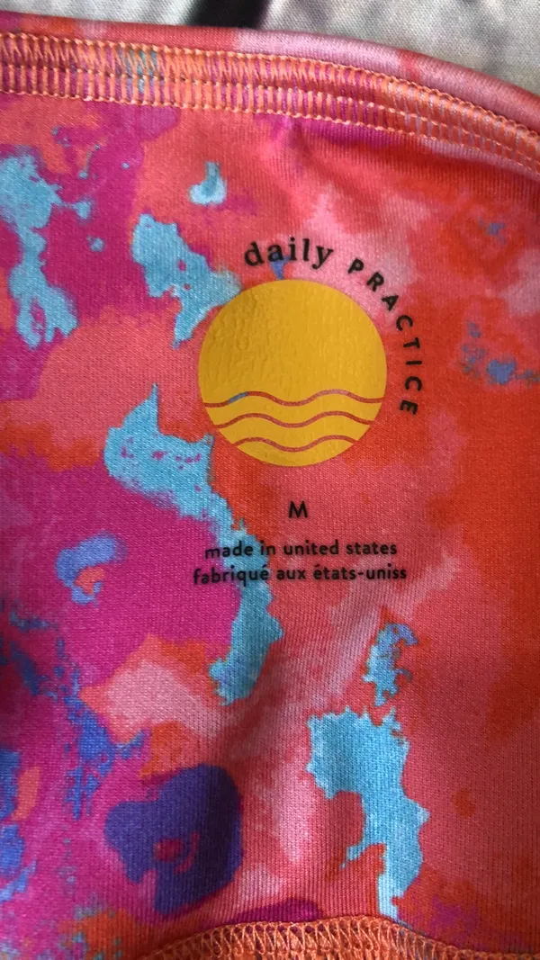 Daily Practice for Liana Printed Leggings Sz Medium - Image 6