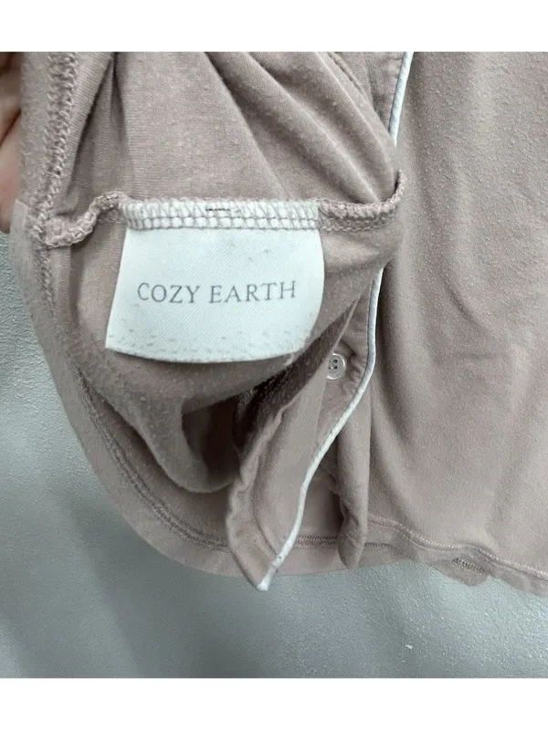 Cozy Earth Women’s Bamboo Pajama Set XS/ Small Short Sleeve Shirt Long Pant READ - Image 12