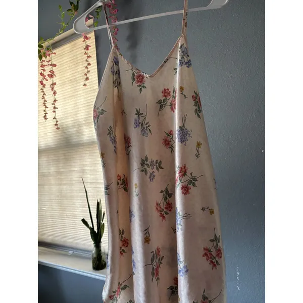 Romantic vintage Dentelle satin slip dress - Image 6