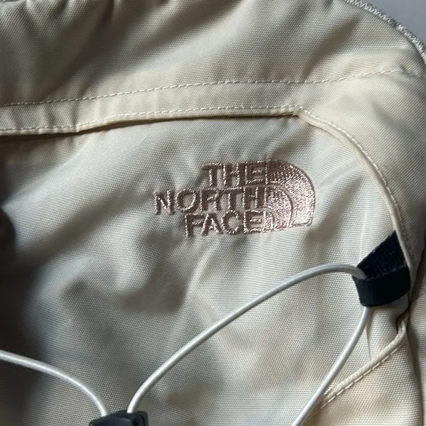 The North Face Borealis Off White and Rose Gold Backpack - Image 2