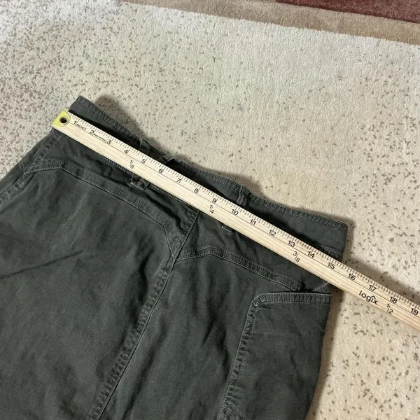 Royal Robbins Brown Cotton‎ Stretch Utility Mini Skirt Size 6 ROYNP-S05 - Image 6