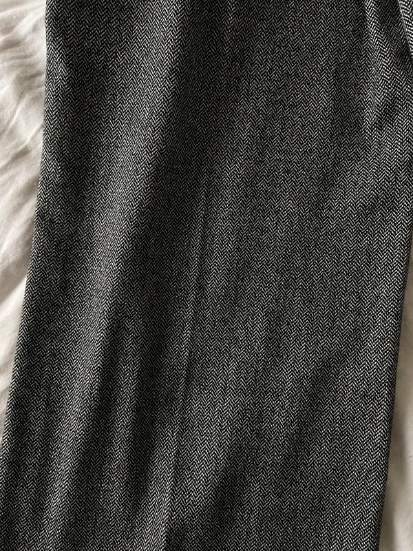 ZARA Wide Leg Knit Trousers - Image 5