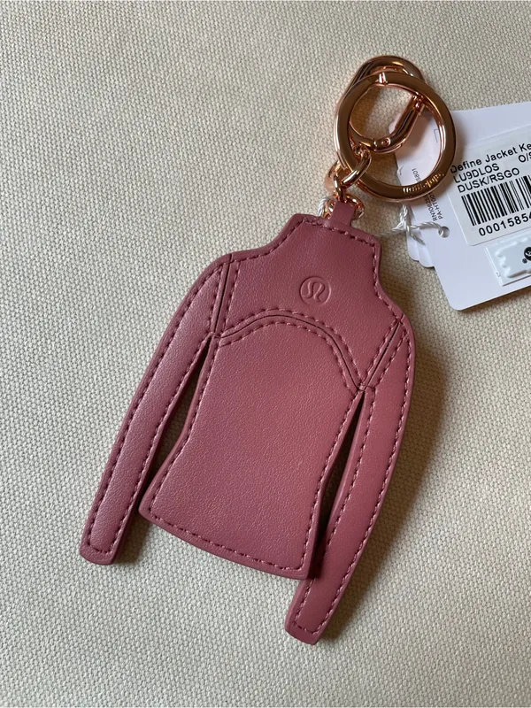 Lululemon Define Jacket Keychain - Dusk/Rose Gold - Image 7