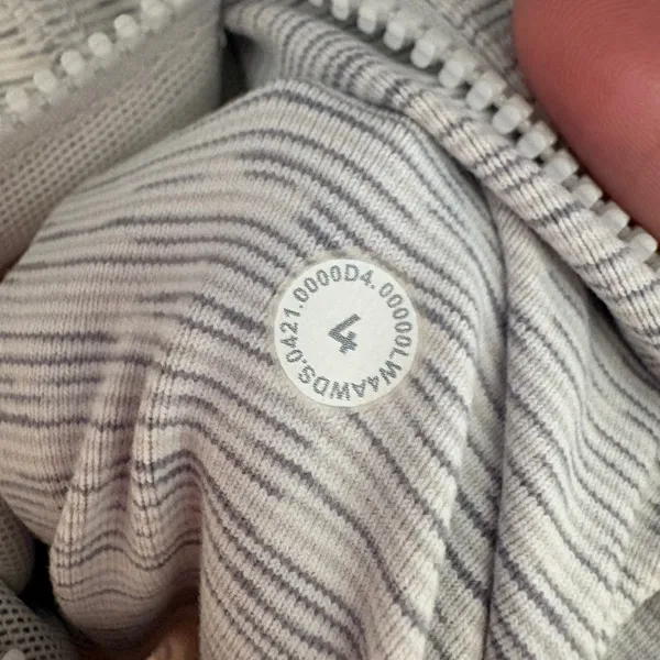 LULULEMON Define Jacket Wee Are From Space Nimbus Battleship Gray Size‎ 4 - Image 5