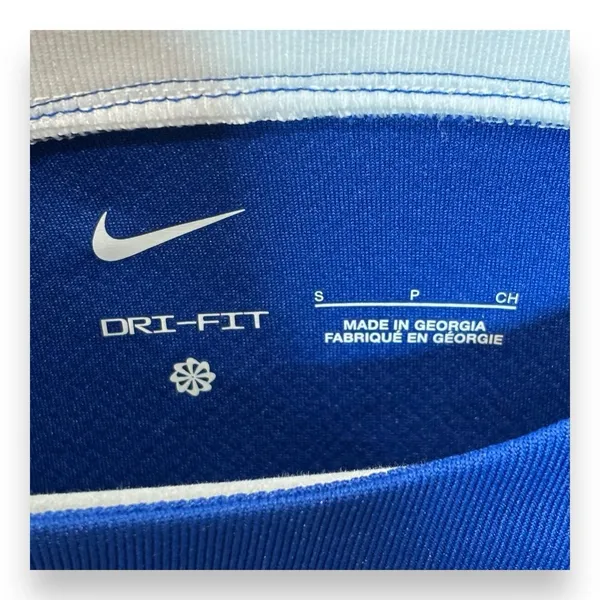 Nike Chelsea Football Sterling Jersey Women's S Blue / White #7 Soccer Jersey T-Shirt - Image 4
