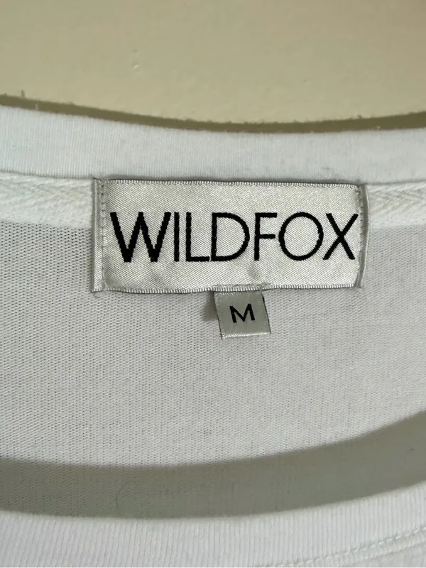 Wildfox Red Glitter Star Jumper Sweatshirt - Image 6