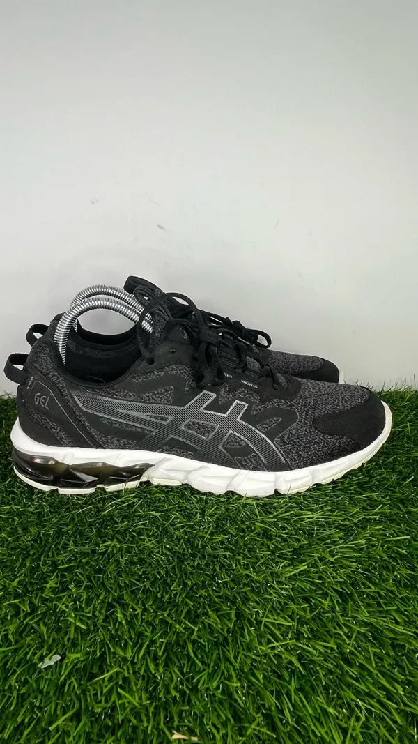 ASICS GEL Running Shoes Black Gray Men’s US 9.5 Athletic Sneakers - Image 3