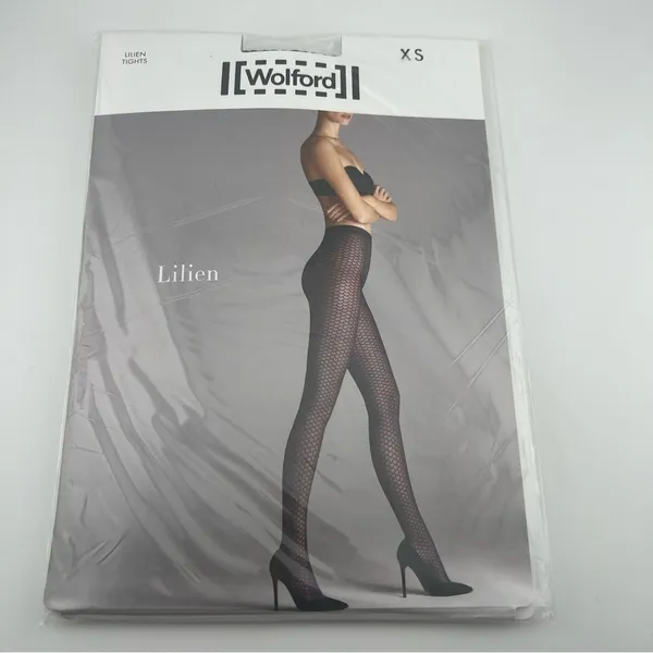 Wolford Lilien Tights Black - Image 2