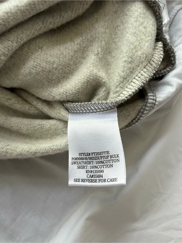 Z Supply Ellie Twofer Sweatshirt Size Small - Image 8