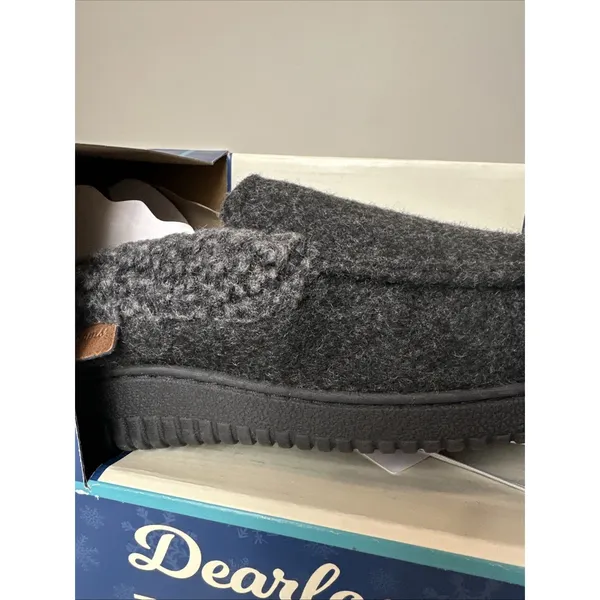 DEARFOAMS Men's Slippers MEMORY FOAM Total Comfort Size S 7-8 - Image 3