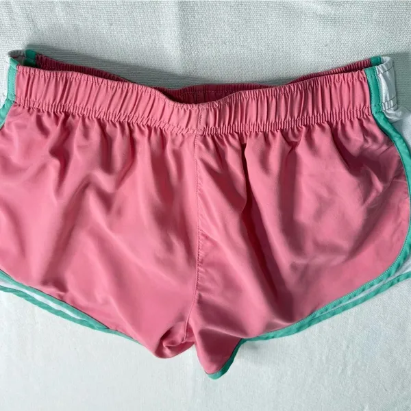 Pink Athletic Shorts with Cartoon Patch - Image 4