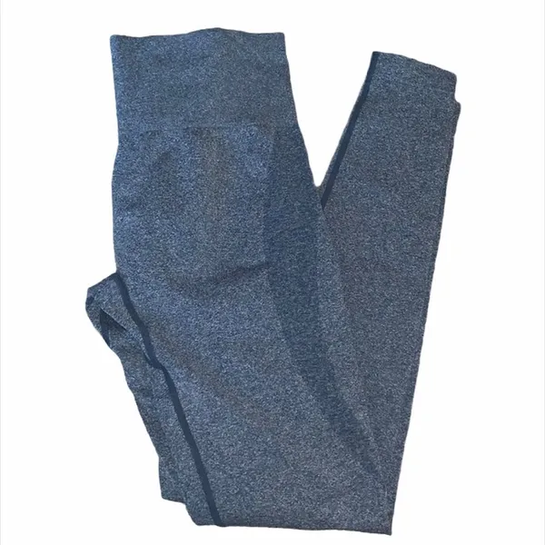 ✨ Seamless Leggings ✨ Blue Size L - Image 4