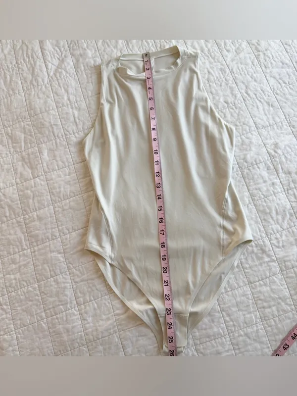 Lululemon Wundermost Ultra-Soft Nulu High-Neck Sleeveless Bodysuit - Image 7