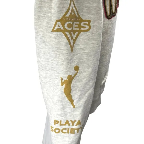 WNBA Unisex Basketball Womens NBA Long Sleeve Hoodie Hooded Sweatshirt Sweater L - Image 4
