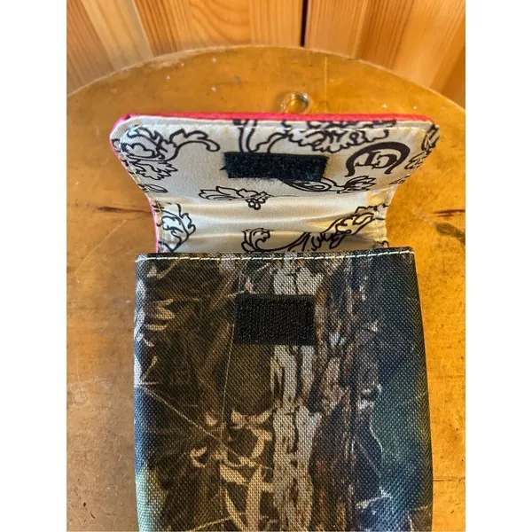 Cowgirl Trendy Western Camo Leaves Outdoor Hunting Cell Phone Purse Clasp Belt ( - Image 3