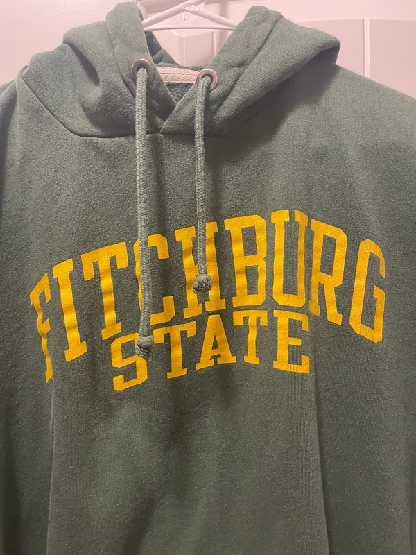Graphic College Hoodie Fitchburg State - Image 2