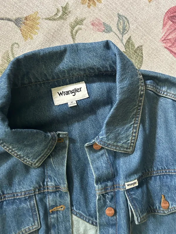 OVERSIZED WRANGLER denim jacket  - Image 2