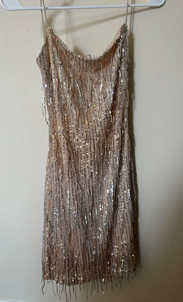 Sequin Mini Dress Size M - Image 2