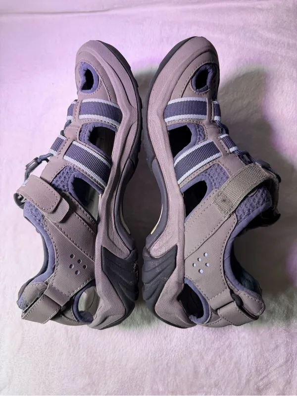 Teva Lavender and Light Blue Comfort Sandal - Image 8