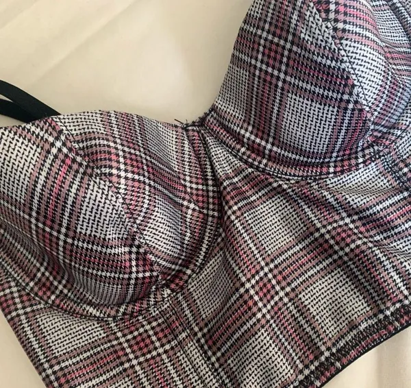 Victoria’s Secret Plaid Corset Top 34B - Image 2