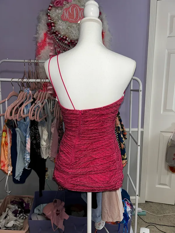 B Darlin Dress Homecoming Pink - Image 2