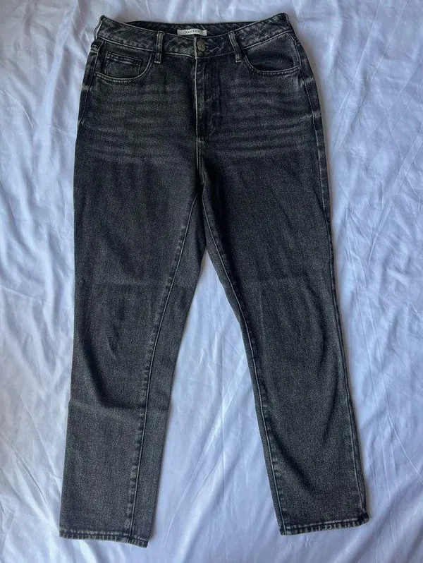 PacSun Black Mom Fit High Waist Jeans - Image 5