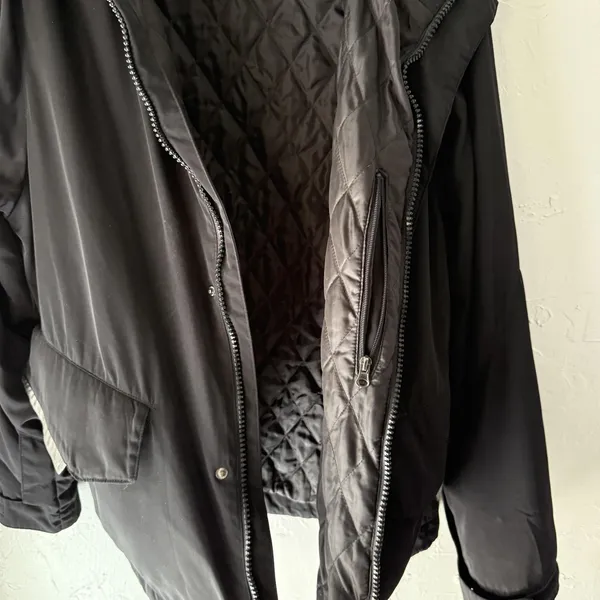 Fly‎ Racing Black Jacket Medium Mens Winter Waterproof Pockets Reflective Logo - Image 8