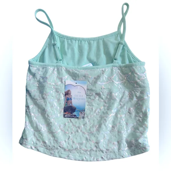 Disney Little Mermaid Shell Print Mesh Cami - Image 4