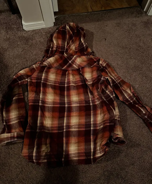 Carhartt Flannel With Hood - Image 3