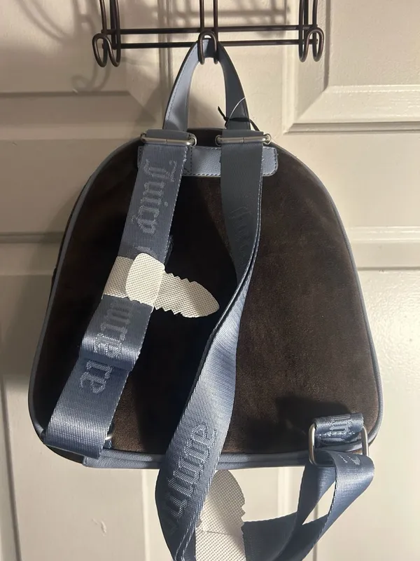Juicy Couture New Love Chapter Backpack in Chocolate Velour - Image 5
