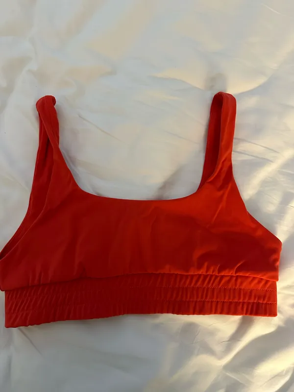 Daily Drills Red Reversible Bra Top - Image 2