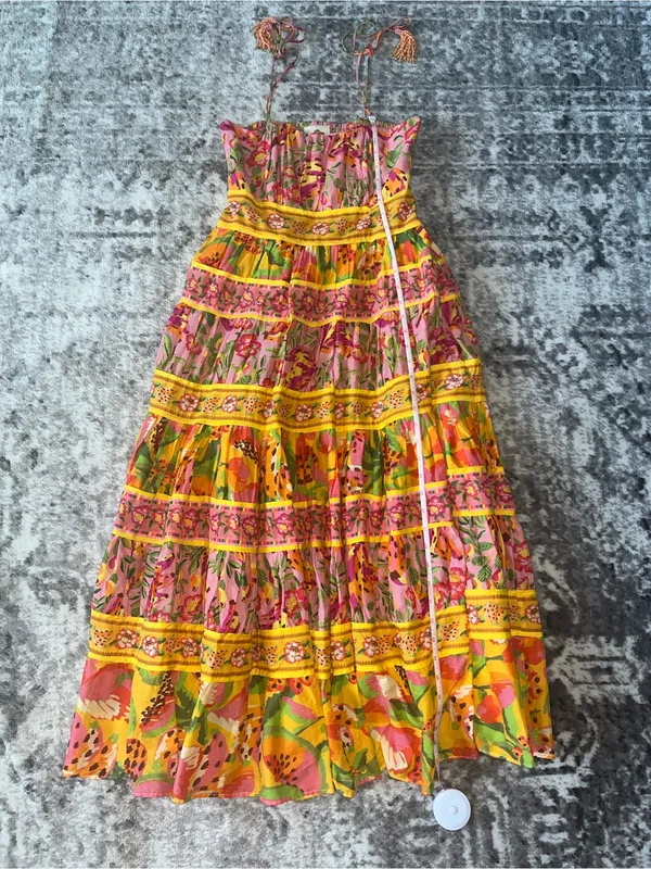 Farm Rio Women's Mixed Fruits Paradise Midi Dress - Image 6