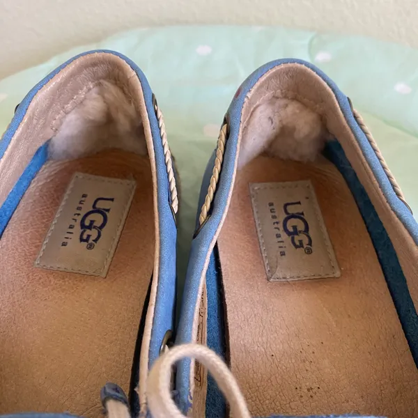 UGG Blue Chivon Shoes Womens size 6 - Image 9