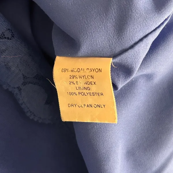 Trina Turk‎ Fit And Flare Party Dress Blue 4 - Image 9
