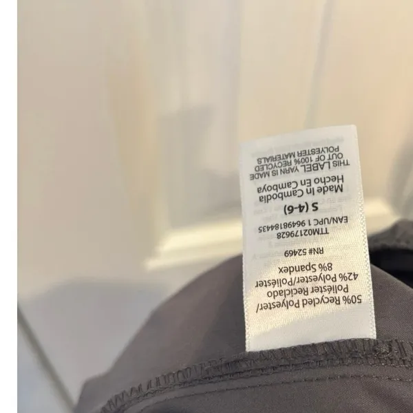 Time And Tru Gray Pants Maternity Pants Size‎ Small - Image 7